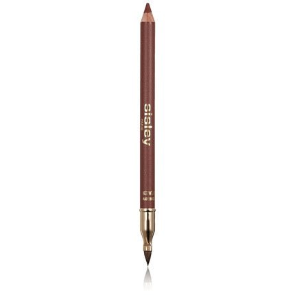 Sisley Phyto Levres Perfect Lipliner with Lip Brush and Sharpener for Women 06 Chocolat 0.04 Ounce - Maison des fragrances
