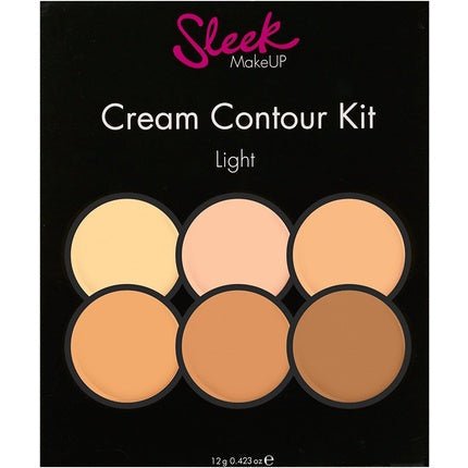 Sleek MakeUP Cream Contour Kit Light 12g - Maison des fragrances