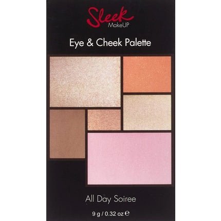 Sleek MakeUP Eye and Cheek Palette All Day Soiree 9g - Maison des fragrances