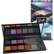 Sleek MakeUP i - Divine Eyeshadow Palette 12 Shades Matte Shimmer Foil Due - Chrome Blendable Highly Pigmented Making Waves - Maison des fragrances