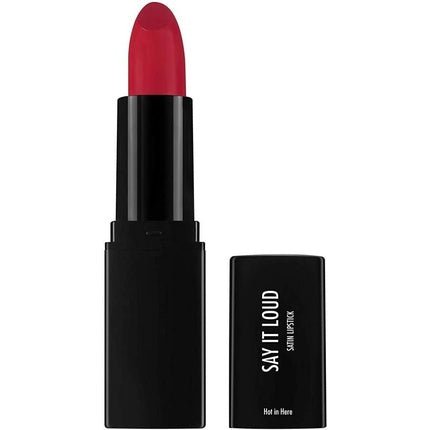 Sleek MakeUP Say it Loud Satin Lipstick Hot in Here Red 1.16g - Maison des fragrances