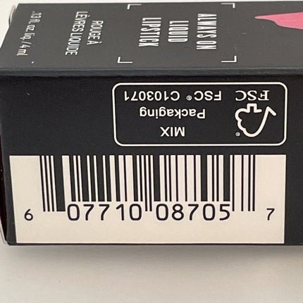 Smashbox Always On Matte Liquid Lipstick Hair Flip Pink 0.13floz/4ml - Maison des fragrances