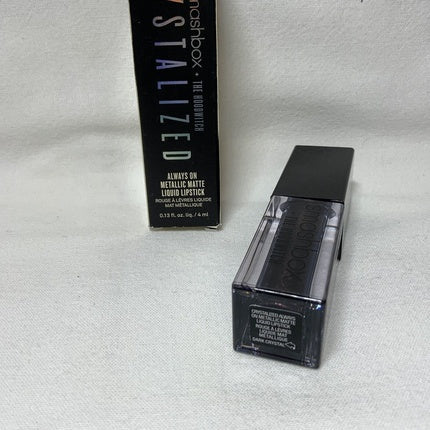 Smashbox Crystalized Always on Metallic Matte Lipstick Dark Crystal 2102 - Maison des fragrances