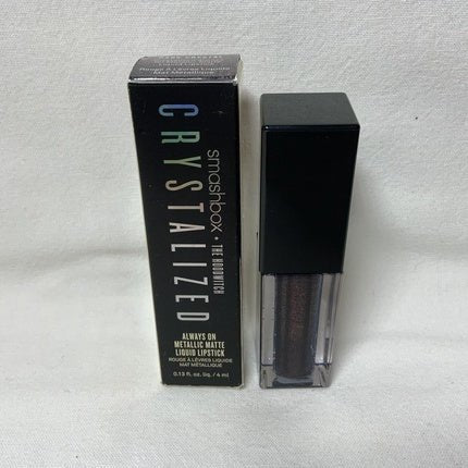 Smashbox Crystalized Always on Metallic Matte Lipstick Dark Crystal 2102 - Maison des fragrances