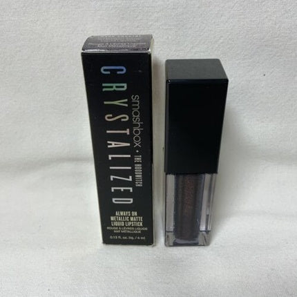 Smashbox Crystalized Always on Metallic Matte Lipstick Dark Crystal 2102 - Maison des fragrances