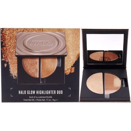 Smashbox Halo Glow Highlighter Duo Golden Pearl 0.17oz 5g - Maison des fragrances