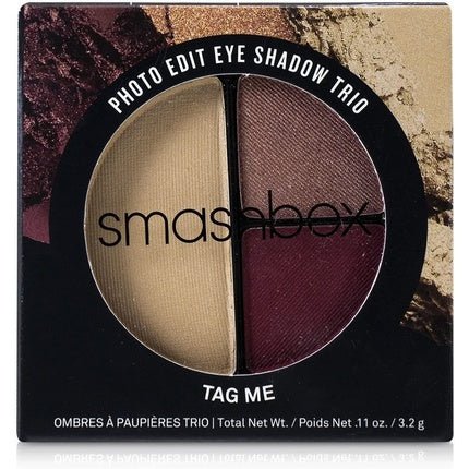 Smashbox Photo Edit Ultra Portable Eye Shadow Trio Tag Me 3.2g - Maison des fragrances
