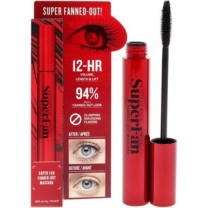 SmashBox Super Fan Mascara Black for Women 0.33oz - Maison des fragrances