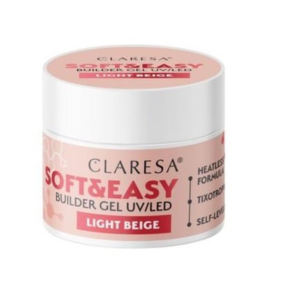 Soft & Easy Builder Gel Light Beige 12g - Maison des fragrances