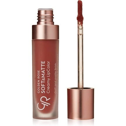 Soft & Matte Creamy Lipcolor Liquid Creamy Lipstick Golden Rose 107 - Maison des fragrances