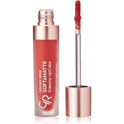 Soft & Matte Creamy Lipcolor Liquid Creamy Lipstick Golden Rose 114 - Maison des fragrances
