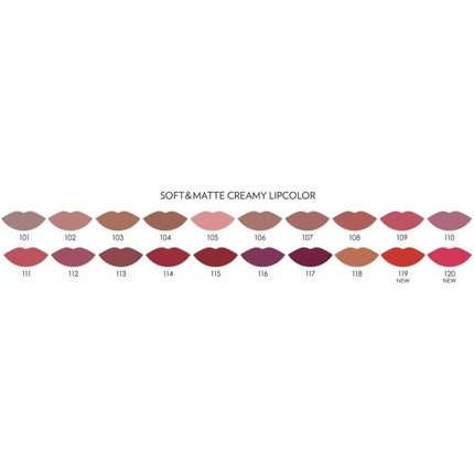 Soft & Matte Creamy Lipcolor Liquid Creamy Lipstick Golden Rose 117 - Maison des fragrances