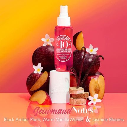 Sol De Janeiro Brazilian Crush Cheirosa Hair & Body Fragrance Mist - Black Amber Plum & Vanilla Woods Eau de Toilette (EDT) Mixte 90ml - Maison des fragrances
