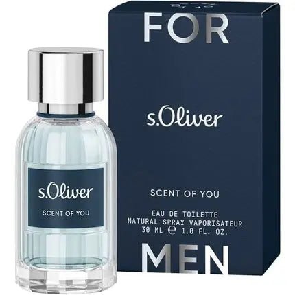 S.Oliver Scent of You Eau de Toilette (EDT) Homme 30ml - Maison des fragrances