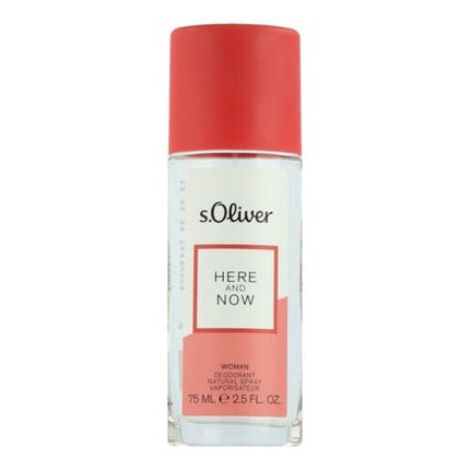 S.Oliver S.Oliver Here & Now Deodorant Glass 75ml pour femme - Maison des fragrances