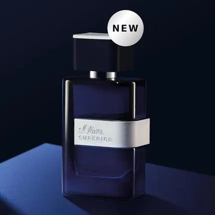 S.Oliver Superior Intense Blue - Aromatic Sparkling Sensual Eau de Toilette (EDT) Homme - Maison des fragrances