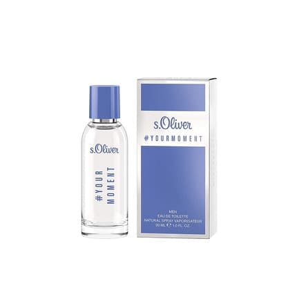 S.Oliver Your Moment Eau de Toilette (EDT) Homme 30ml - Maison des fragrances