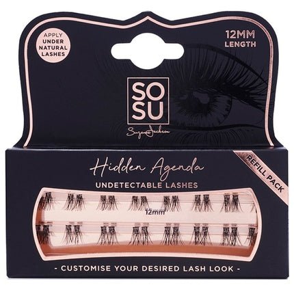 SOSU by SJ Hidden Agenda Refill Pack Undetectable Lashes 12mm Length - Maison des fragrances