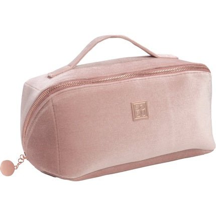 SOSU Cosmetics Luxury Velvet Vanity Bag - Nude, Large Size - Maison des fragrances