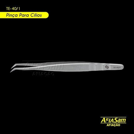 Staleks Pro Eyelash Tweezers Russian Volume Lashes Extensions Professional Expert 40 Type 1 Eyelash Extension Staleks TE - 40/1 - Maison des fragrances
