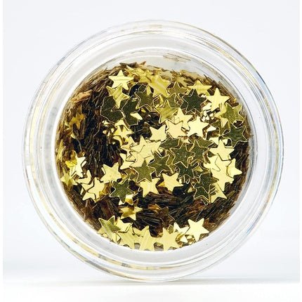 Stargazer Cosmetic Glitter Stars for Face - Gold - Maison des fragrances