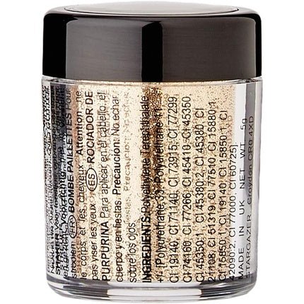 Stargazer Gold Glitter Shaker for Eyes, Lips, Face, Body, Hair and Nails - Maison des fragrances