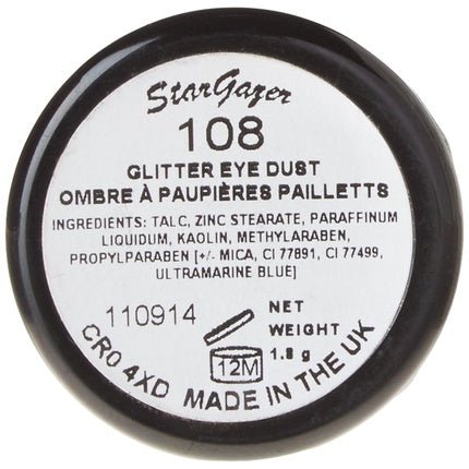 Stargazer Products Glitter Eyeshadow Powder Number 108 2g - Maison des fragrances