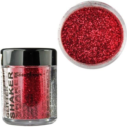 Stargazer Red Glitter Shaker for Eyes, Lips, Face, Body, Hair and Nails - Maison des fragrances