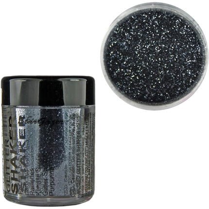 Stargazer Steel Grey Glitter Shaker for Eyes, Lips, Face, Body, Hair and Nails - Maison des fragrances
