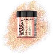 Stargazer UV Glitter Shaker Orange Cosmetic Glitter Powder for Eyes Lips Face Body Hair and Nails - Maison des fragrances