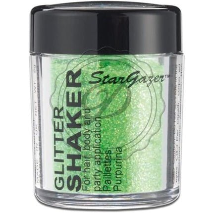 Stargazer UV Green Glitter Shaker for Eyes, Lips, Face, Body, Hair and Nails - Maison des fragrances