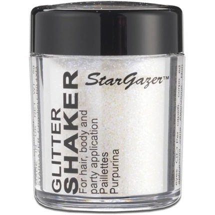Stargazer White Glitter Shaker for Eyes, Lips, Face, Body, Hair and Nails - Maison des fragrances