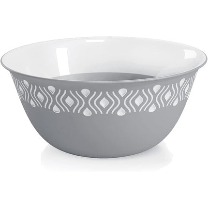 Stefanplast Tosca Bowl 19cm Grey Made in Italy - Maison des fragrances