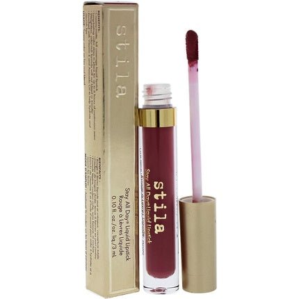 Stila Stay All Day Liquid Lipstick Patina 0.10oz/3ml - New In Box - Maison des fragrances