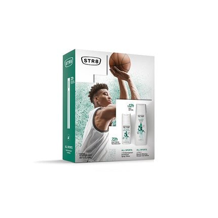 Str8 All Sport Deodorant Spray 150 Ml And Shower Gel 400 Ml - Maison des fragrances