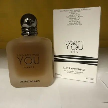 Stronger With You Freeze Eau de toilette Spray 3.4 Fl Oz 100 ML - Maison des fragrances