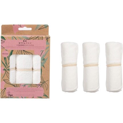 Stylpro Bamboo Face Cloths - Maison des fragrances