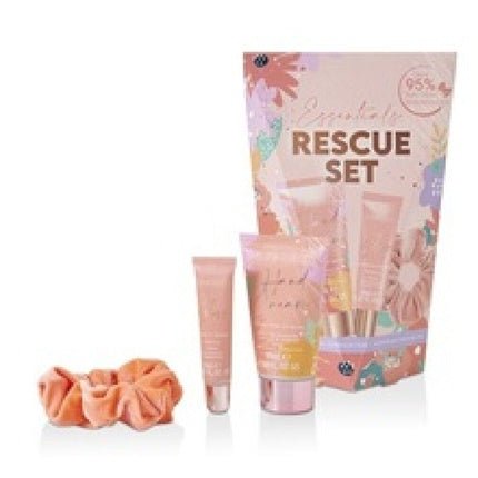 Sunkissed Essentials Rescue Gift Set Hand Cream 50ml Lip Gloss 8ml Scrunchie - Maison des fragrances