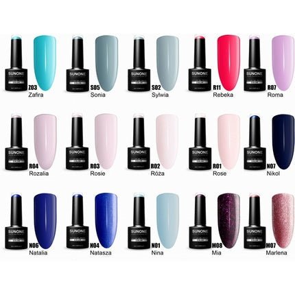 Sunone Soak Off Hybrid UV LED Flexy Gel Manicure Pedicure Nails Colours 5ml - Maison des fragrances