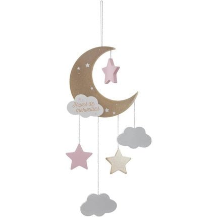 Suspension Moon Pink - Maison des fragrances