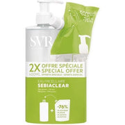 SVR Sebiaclear Micellar Water 400ml + Eco Refill Pack 400ml - Maison des fragrances