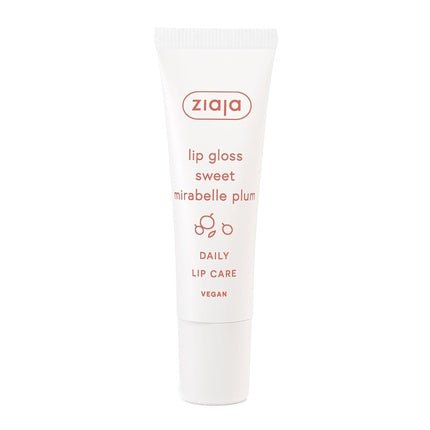 Sweet Mirabelle Plum Lip Gloss Lip Balm Ziaja - Maison des fragrances