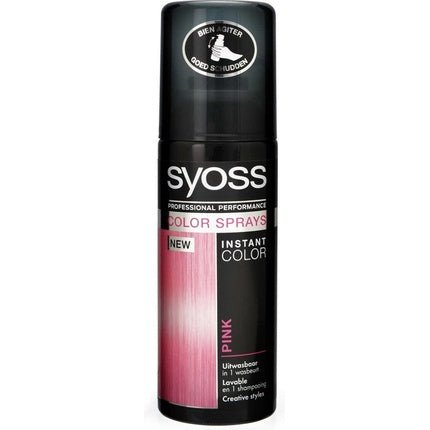 Syoss Color Hairspray Pink 120ml - Maison des fragrances