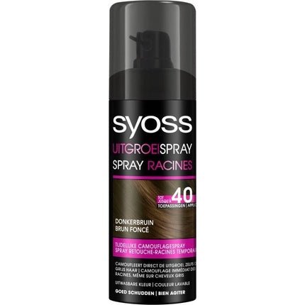 Syoss Growth Spray Dark Brown 120ml - Maison des fragrances