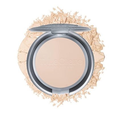 T. Leclerc Compact Pressed Powder Super - Blendable Face Makeup 02 Peche - Maison des fragrances