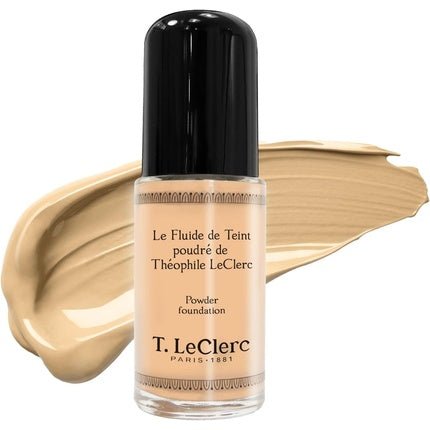 T. LeClerc Liquid Foundation Powder 02 Light Matte Vegan Dermatologically Tested - Rose Matte - Maison des fragrances