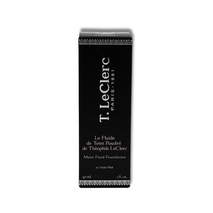 T. LeClerc Powder Shade 01 Ivory Matte - Vegan - Dermatologically Tested - Maison des fragrances