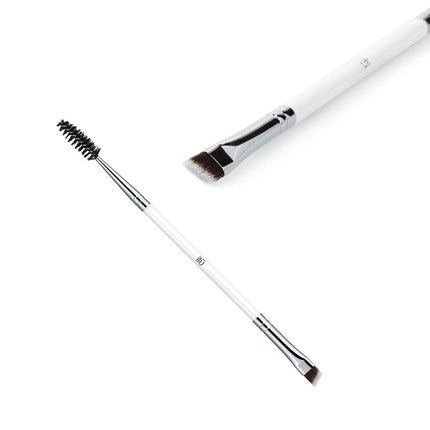 T4B Ilu 501 Double Sided Brow Lash Makeup Brush for Eyelashes and Eyebrows with Spoolie - Maison des fragrances