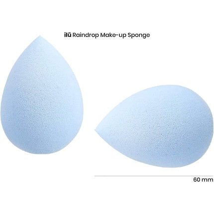 T4B ILU Drop - Shaped Makeup Sponge for Foundation, Concealer, and Powder Blue - Maison des fragrances