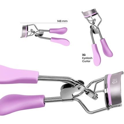 T4B ILU Eyelash Curler Professional Curling Tool for Lash Lifting Makeup - Purple - Maison des fragrances